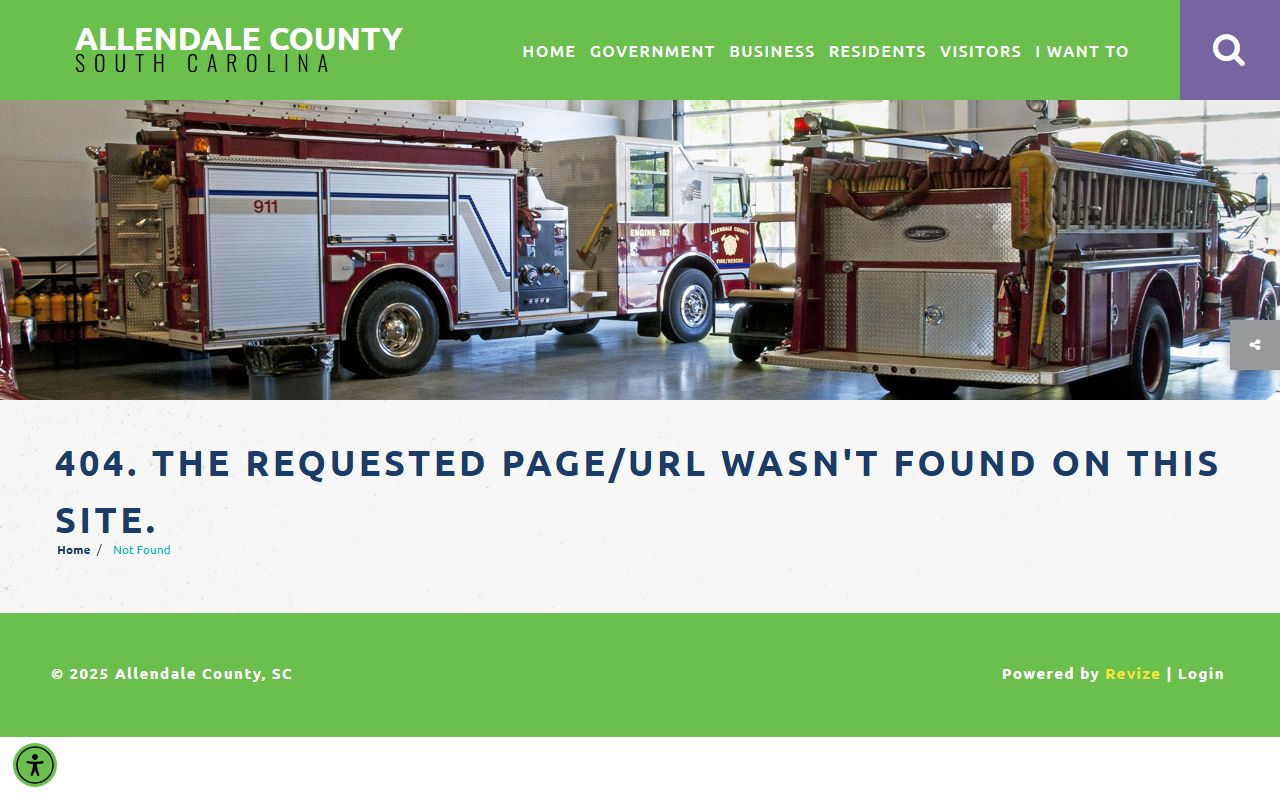 Allendale County Clerk of Court office for criminal court records